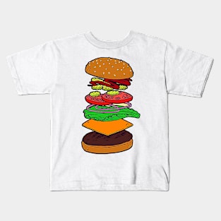 the burger Kids T-Shirt